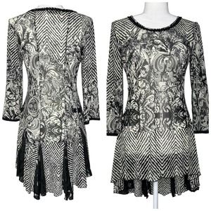 Mechant Y2K Vintage Tunic Top S/M Fairy Whimsigoth Sheer Asymmetrical Lace Shirt